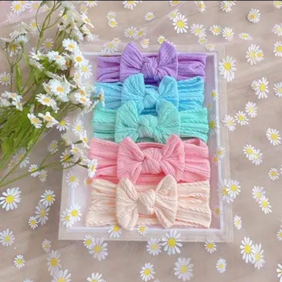 Other - 5Pcs Bow Headbands